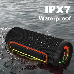 Chất Lượng Cao Âm Thanh Ngoài Trời Di Động Ipx7 Không Thấm Nước 20W <span class=keywords><strong>Bluetooth</strong></span> Loa Với Microphone Sâu Bass RGB Đèn TWS Cho Đảng - Product Image 2