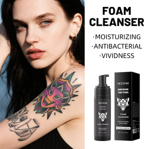 Espuma Limpiadora <span class=keywords><strong>para</strong></span> Tatuajes Sin Perfume, Apta <span class=keywords><strong>para</strong></span> Piel Sensible, Jabón Líquido Limpiador, Espuma Defensora de Tatuajes <span class=keywords><strong>para</strong></span> Cuerpo, Cejas y Zona Solar - Product Image 4