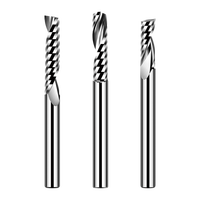 Outils CNC à 1 cannelure pour couper les fraises en carbure à une seule cannelure en aluminium