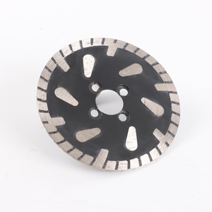 شفرة منشار ماسية توربو عالية الجودة مقاس 4.5 بوصة و5 بوصة و7 بوصة مع حافة لقطع الرخام والخرسانة والطوب - Product Image 5