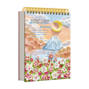 Cuaderno de Dibujo de Espiral Grueso A4 de Cuatro Estaciones, Papel para Dibujar con Pintura Gouache 8K, Papel para Garabatear, Venta al por Mayor - Product Image 1