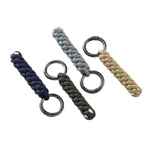 <span class=keywords><strong>Porte</strong></span>-clés de voiture tressé à la main, ornements, pendentif <span class=keywords><strong>parapluie</strong></span>, boucle de suspension pour couteau, cordelette pour téléphone portable, <span class=keywords><strong>porte</strong></span>-clés à nœud - Product Image 5