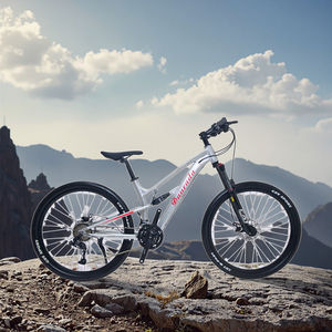 Vélo hybride à suspension pour hommes, 27,5 pouces, en alliage d'aluminium, 21 vitesses, pour <span class=keywords><strong>VTT</strong></span>, mini spinning, sport, montagne, gravier, pit, fat, quad, route, vente chaude - Product Image 4