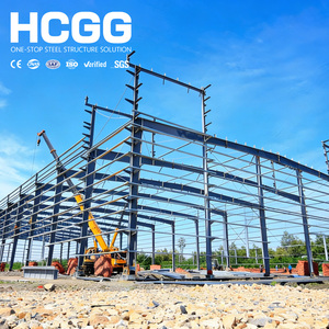 Casa Prefabricada Personalizada de Estructura de Acero Ligero para Granjas Avícolas / Gallinero Prefabricado / Establos para Vacas Lecheras / Edificio para Cría de Ganado - Product Image 3