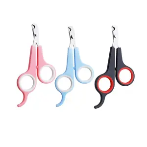 2024 Wholesale Custom Colorful Pet Care Products Stainless Steel Nail Clippers And Trimmer For Dogs And Cats