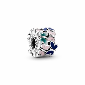 シルバークラスプ 925 ミニソ ポーション ムラーノガラス ハート ダングル クリップ チャーム ビーズ シルバーブレスレット対応 女性用 DIY ファッションジュエリー ギフト - Product Image 6