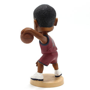 Colección de fanáticos deportivos bobblehead de la NBA, recuerdo de hombre, jugador de baloncesto, salpicadero de coche, figuritas personalizadas con cabeza de burbuja - Product Image 3