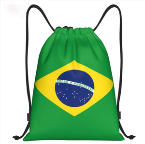Custom All Country Promotional Activity Sale Football Cup World Double-shoulder <b>Drawstring</b> <b>Bag</b> Backpack for Event - Product Image 4