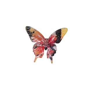 32*39mm <b>Color</b> Printed Simulation Butterfly Vertical Hole Loose Beads DIY Simulation Butterfly Loose Beads Stringing <b>Pen</b> Car <b>Pen</b> - Product Image 5