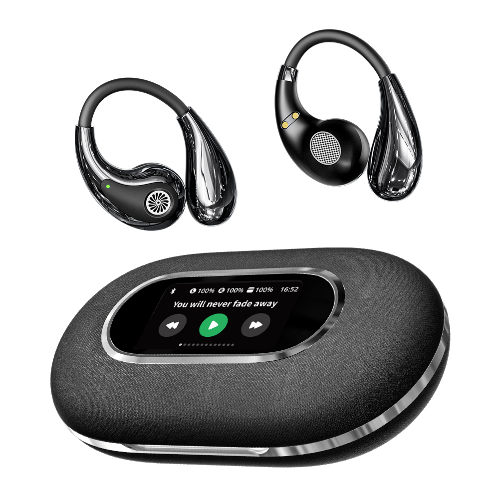 Wireless Bluetooth 5.4 Sports Earbuds with HiFi Stereo Sound, ENC Noise Cancelling, IPX6 Waterproof, Touch Control & LED Charging Case - View 5