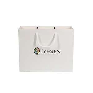 Sacs en papier personnalisés Cadeau imprimé LOGO Taille Comptoir de <span class=keywords><strong>pharmacie</strong></span> Prescription Maladie médicale Blanc Kraft Médecine Shopping - Product Image 6