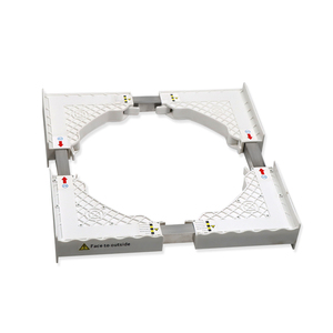 Support <span class=keywords><strong>de</strong></span> connexion réglable pour lave-linge et sèche-linge avec amortissement du bruit - Product Image 6