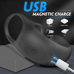 Toptan Titreşimli Siyah Penis Kafesi, Horoz Seks Oyuncağı, Penis Halkası Vibratör, Şarj Edilebilir Seks Oyuncağı, Seks Oyuncağı, Yetişkin - Product Image 4