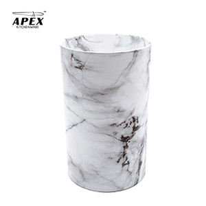 Premium 14 piezas patrón de mármol silicona utensilios de cocina conjunto espátula pinzas batidor <span class=keywords><strong>Turner</strong></span> soporte triturador espagueti cuchara Slotte - Product Image 6