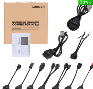 2025 LAUNCH Motorrad-Diagnosestecker-Kit 2.0 für Ducati/Indian/Polaris/Victory/Harley/Honda/Yamaha - Product Image 2
