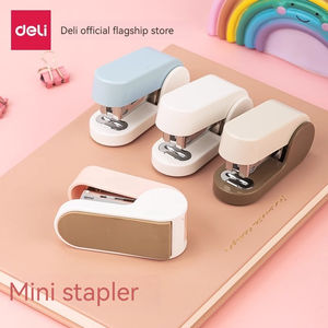   Mini Engrapadora TA201 Azul Qingshan, Engrapadora para Estudiantes, Suministros de Oficina, Embalaje para Llevar, Pequeña, Portátil, Linda, para Niñas - Product Image 2