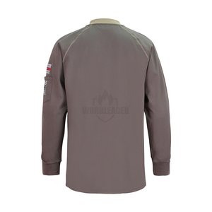Vêtements de travail en gros, chemise Henry, uniforme <span class=keywords><strong>industriel</strong></span> antistatique, vêtements de sécurité ignifuges FRC - Product Image 3