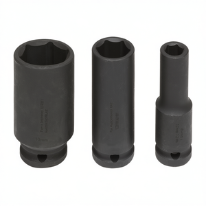 Juego de llaves de impacto largas Fervi de 10 mm, 12 mm y 14 mm para reparación automotriz - Product Image 2