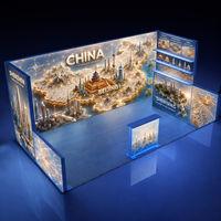 Vente en gros de profilés en aluminium personnalisés, boîte à lumière LED SEG, 4000 lumens, résistant aux intempéries/à la poussière, installation sans outil, publicité
