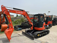 Mini Escavatore Usato Giapponese U40 da 4 Tonnellate con Motore, Cambio e Pompa Idraulica per Uso Agricolo Certificato EPA