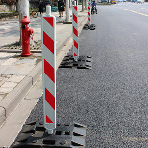 Màu đỏ trắng phản chiếu phim cảnh báo đường cao tốc an toàn đường bộ nhựa hướng dẫn bảng phân chia làn đường giao thông dọc Bảng điều khiển - Product Image 5