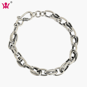 YHT029 Thick <strong>Silver</strong> <strong>Bracelet</strong> for <strong>Women</strong> <strong>Sterling</strong> <strong>Silver</strong> 925 Woman'<strong>s</strong> Rope Chain <strong>Bracelet</strong> with <strong>S</strong> Clasp Link <strong>Bracelets</strong> - Product Image 6