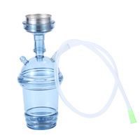 Chicha Narguilé Tube Unique Acrylique Arabe Portable en Forme de Tasse pour Voiture – Prix Usine de Gros Pas Cher