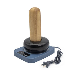 Masaje de piedra caliente con calefacción eléctrica, masajeador de piedra Natural caliente Gua Sha, dispositivo de dragado de moxibustión para aliviar el dolor de los músculos del cuerpo - Product Image 1