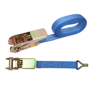 Sangle à cliquet robuste, capacité 5 tonnes, en polyester, pour la fixation de cargaisons de camions, prête à la revente - Product Image 5