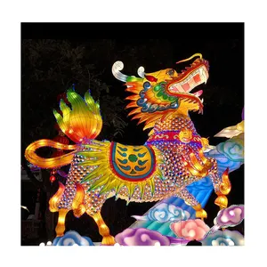Jingujin Time-limited tianyuculture asian lantern festival High stiffness silk lantern for festival for park