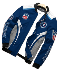 Chaquetas Bomber de Talla Grande para Hombre, Resistentes al Viento, con Cierre de Cremallera, Personalizables para Equipos, Marca Trademark Soccer - Product Image 4