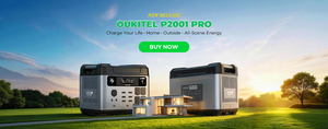 OUKITEL P2001E Pro สถานีไฟฟ้าพกพา 2048Wh LiFePO4 MPPT 3200W 6400W รองรับกระแสไฟกระชาก 1800W ชาร์จเร็ว 1000W พลังงานแสงอาทิตย์ คลื่นไซน์บริสุทธิ์ - Product Image 5