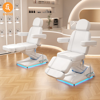 Lit de Massage Électrique Moderne pour Colonne Vertébrale, Nouveau Modèle Pliable, Réglable, Chaise-Lit de Spa pour Salon de Beauté, Tables de Massage Modernes