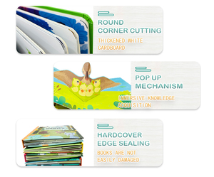 Yimi Paper Wholesale - Libros de <span class=keywords><strong>Cuentos</strong></span> Educativos para Niños con Encuadernación Perfecta, Papel Grueso, Tapa Dura y Diseño 3D Pop-up - Product Image 5
