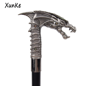 Canne de marche élégante en métal argenté en forme de pterosaure, canne de marche vintage pour gentleman, accessoire de mariage, accessoire de <span class=keywords><strong>film</strong></span> - Product Image 3