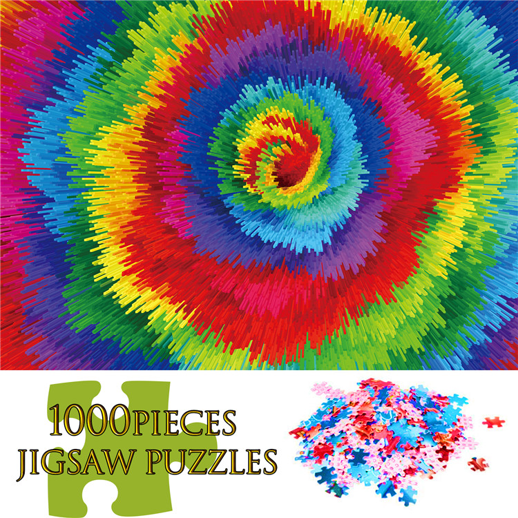 Effetti speciali rosa puzzle