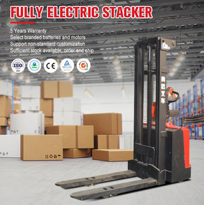 Spedizione Gratuita Stoccatore Elettrico da 1,5 Tonnellate, Stoccatore Retrattile Elettrico da 2 Tonnellate 2000 kg, Carrello Elevatore Elettrico Multiuso da 1,5 Tonnellate - Product Image 4