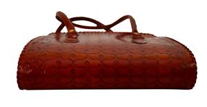 Handmade Genuine Leather Trendy Hand-<b>Tooled</b> Leather Women <b>Bag</b> Customized Luxury Product for Girls Hand Carving Leather <b>Tote</b> <b>Bag</b> - Product Image 4