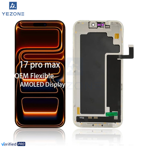 หน้าจอ OLED แบบนิ่มสำหรับ iPhone 17 Pro Max จอ LCD แบบสัมผัสสำหรับ iPhone 17 Pro ชุดจอแสดงผลพร้อมระบบสัมผัส - Product Image 1