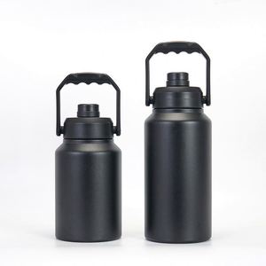 Termo de Acero Inoxidable de 128 oz (1 Galón), Botella de Agua con Aislamiento al Vacío de Doble Pared, con Pajita y Tapa - Product Image 1