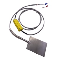 Sensor Suhu Tahan Panas Platinum Tipe Plat Busur Termokopel Tipe E/K