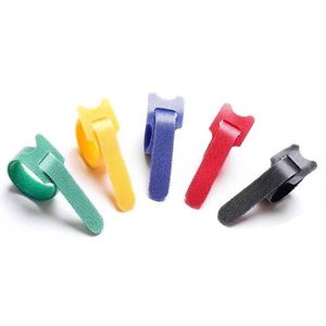 العلاقات كابل فيلكرو بالجملة النايلون العلاقات كابل كابلات البيانات العلاقات عالية الجودة الفيلكرو متعددة الألوان العودة إلى الوراء رأس القط - Product Image 6