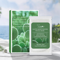 Nouvelle arrivée OEM Cactus masque hydratant fort Fermentation biologique vitamine E/K hydrate prévenir les UV masque facial blanchissant