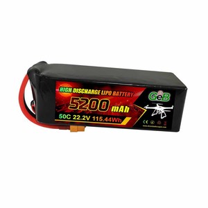 Máy bay không người lái Pin 22.2V 5200mAh 6S Lipo Pin 50c 100c công suất lớn pin <span class=keywords><strong>lithium</strong></span> polymer cho máy bay không người lái Đồ chơi - Product Image 3