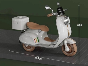 Nouveau Style Électrique 12V Batterie RC Jouet Grand Enfant Ride-on Moto Tricycle avec Roue <span class=keywords><strong>Power</strong></span> Made Durable En Plastique EVA Roues - Product Image 2