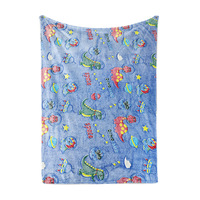 Ensemble de couvertures douillettes qui brillent dans le noir pour l'hiver, nouvelle couverture en peluche pour lit, canapé design, couvertures avec logo