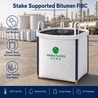 Sac Jumbo pour bitume 1 tonne, Big Bag FIBC résistant à la chaleur 180 degrés, Sac vrac pour remplissage à chaud, Bolsa De Asfalto Caliente