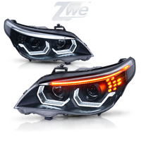 Phare avant LED 12V pour E60 OE 63127165565 63127165566, compatible OE, Plug & Play, pièce de rechange automobile