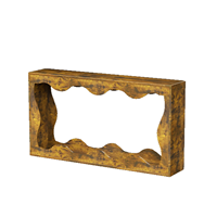 Table console en bois massif de luxe américaine |   Table de foyer rétro pour maison d'hôtes - Table d'appoint haut de gamme pour salon de villa, idéale pour la maison moderne