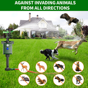 Smart Outdoor Pest Repeller Water <strong>Spray</strong> and PIR Sensor for Wild Animals - Product Image 3